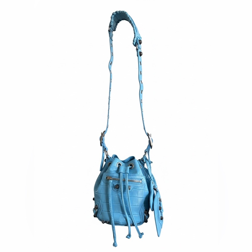 Balenciaga Sky Blue Crossbody Bag